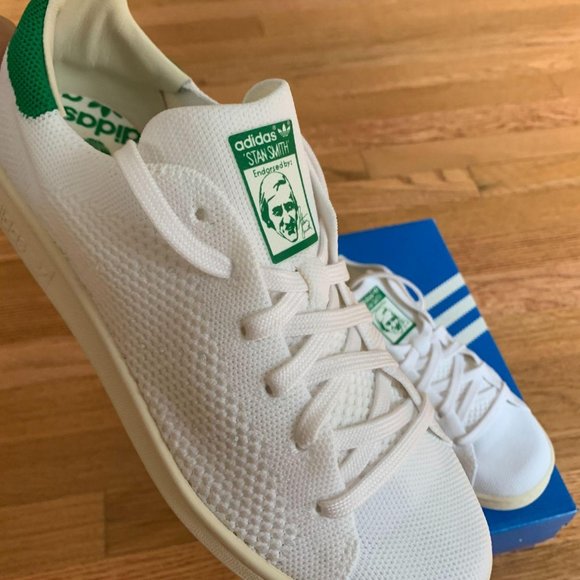 Adidas Stan Smith OG PK White / Green Mens Shoes - Picture 7 of 7